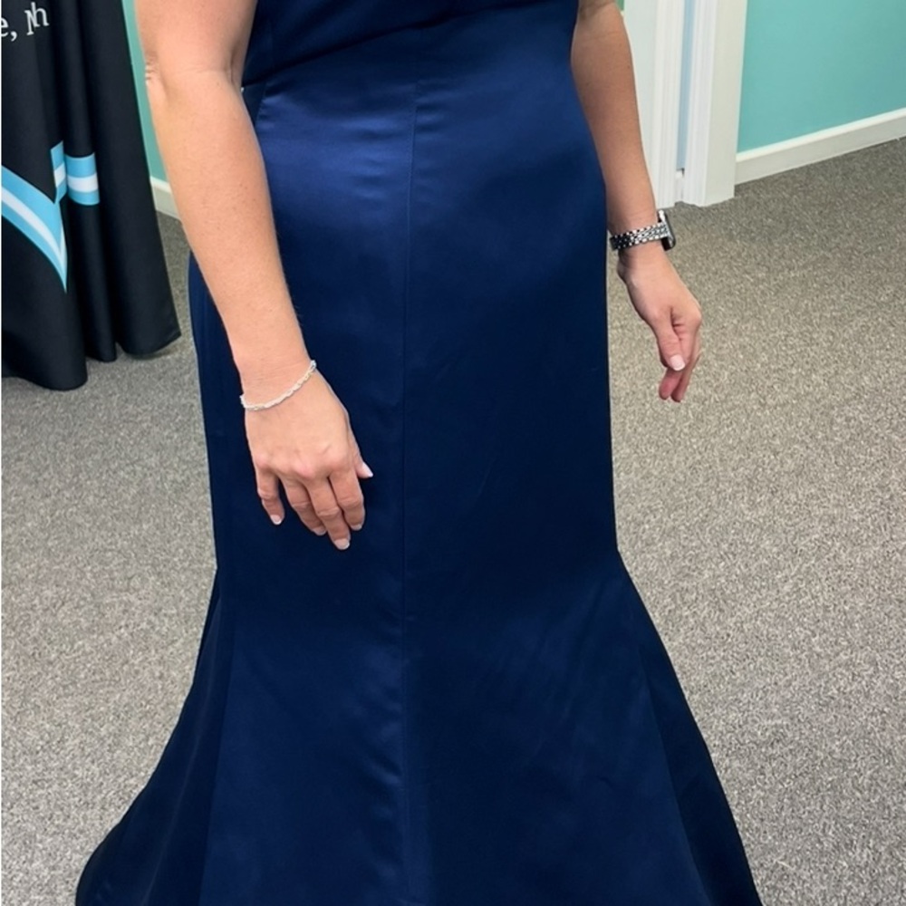 NWT: Sherri Hill Midnight Blue (Navy) Dress - Picture 6 of 9
